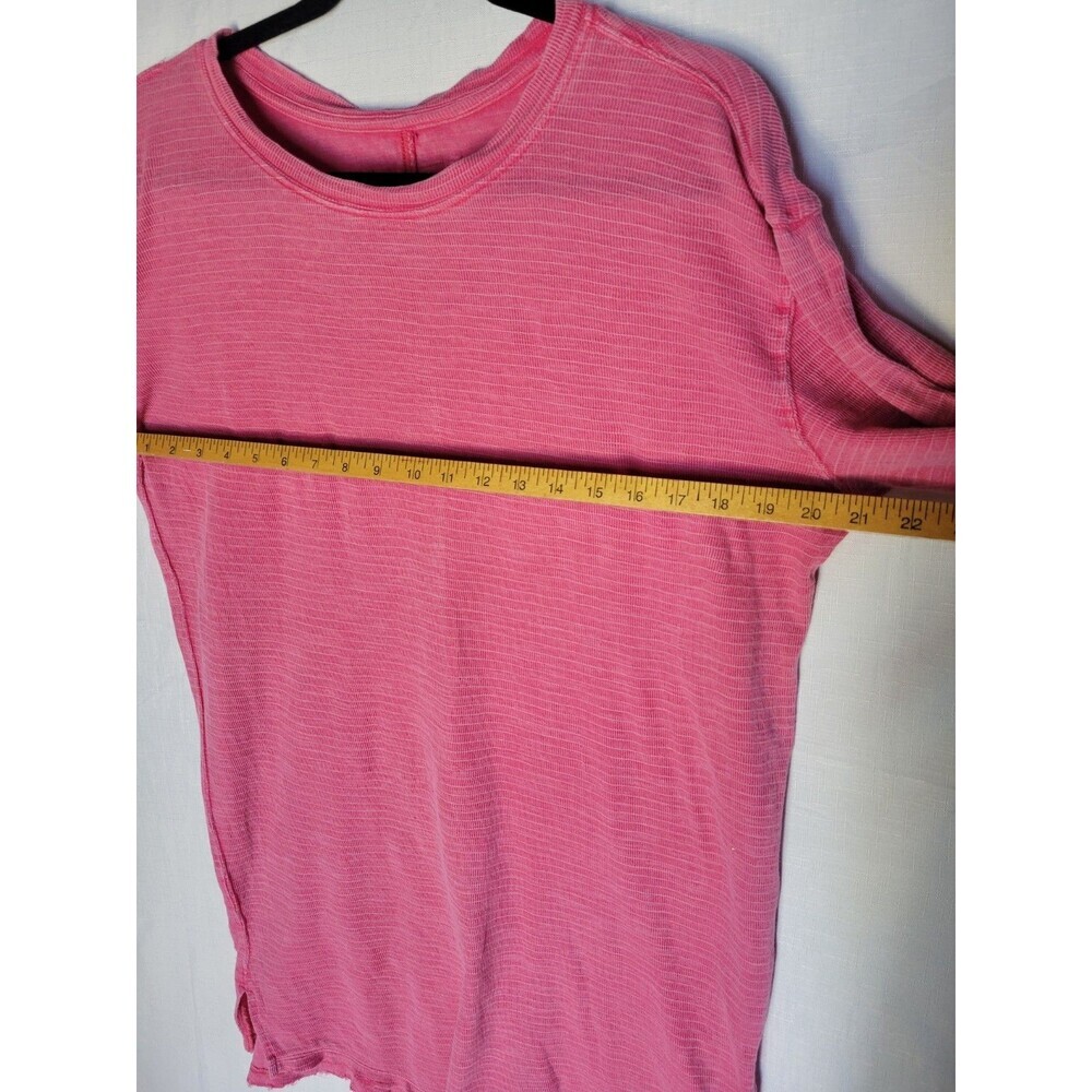 Free people we the free Women's Soul Oversized T-Shirt Size M Pink - Picture 9 of 13
